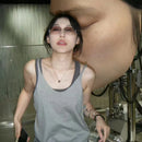 Y2K Rimless Futuristic Sunglasses – Korean Tech-Style Shades