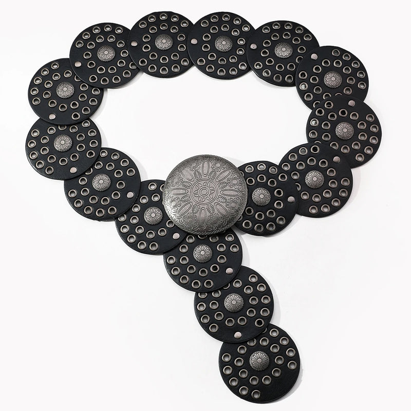 Retro Hollow Waist Cover Belt – Exaggerated Summer Fashion Accessory