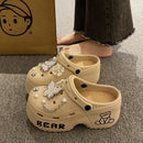 Soft EVA Platform Clogs – 2025 Garden & Beach Sandals