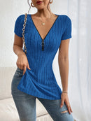 Everyday Vibe Stretch V-Neck Tee