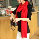 Warm Cashmere Like Monochrome Scarf Shawl