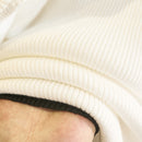 White Sweater Cropped Preppy Top Jacket